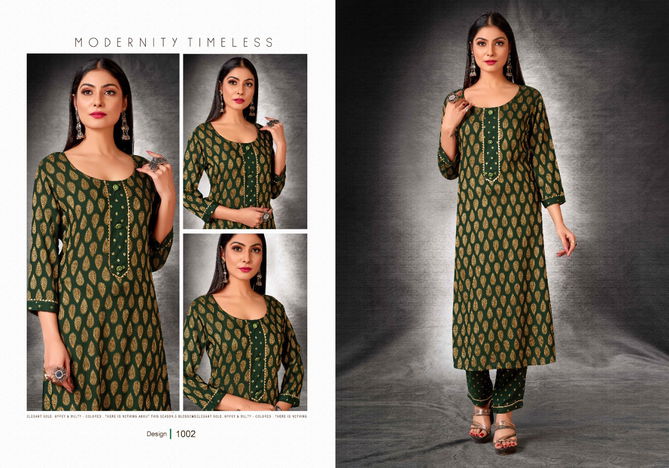 Alishka Silkberry Ethnic Wear Wholesale Kurti With Bottom Collection